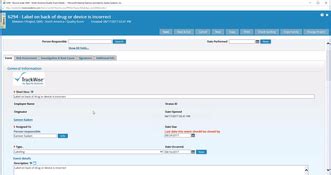 sparta systems trackwise